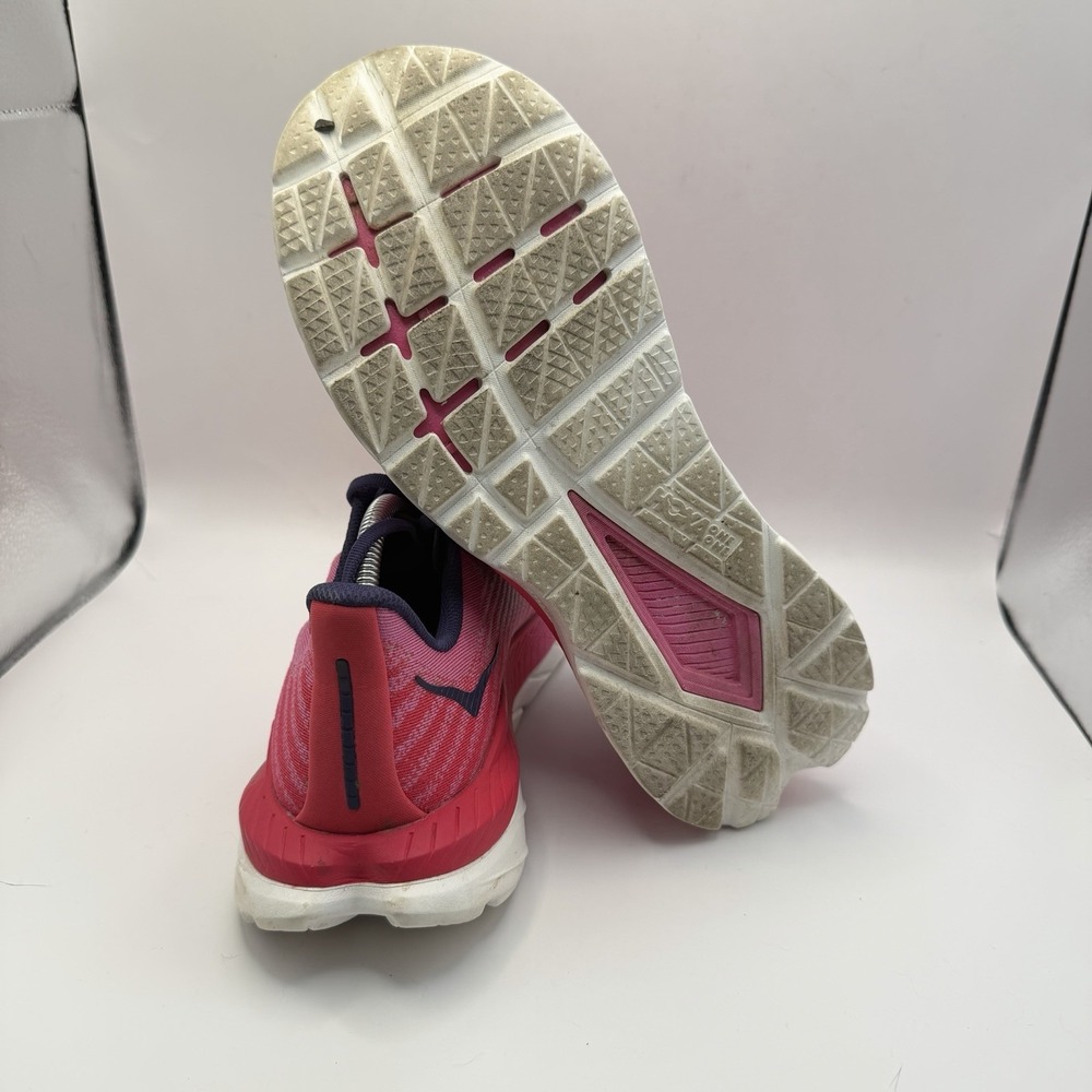 Hoka One One Womens Mach 5 1127894 Pink Running Shoes Sneakers 11 B Raspberry - Picture 8 of 10